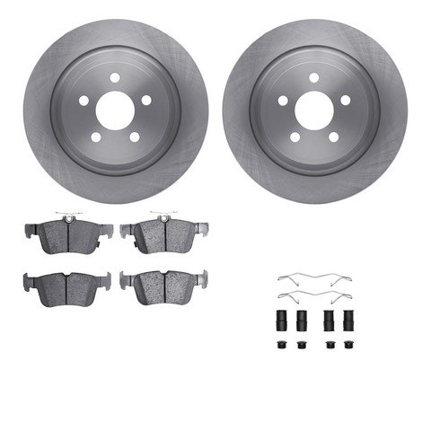 Dynamic Friction Company Disc Brake Kit P/N:6512-55024