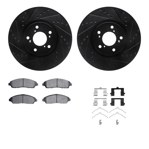 Dynamic Friction Company Disc Brake Kit P/N:8512-59100