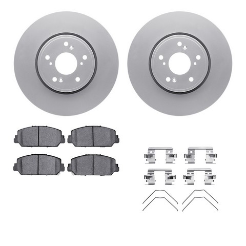 Dynamic Friction Company Disc Brake Kit P/N:4512-58044