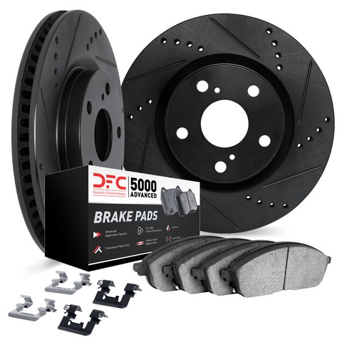 Dynamic Friction Company Disc Brake Kit P/N:8512-58024