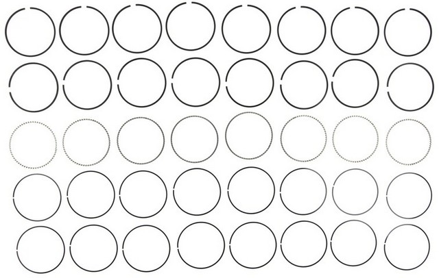 MAHLE Engine Piston Ring Set P/N:41699