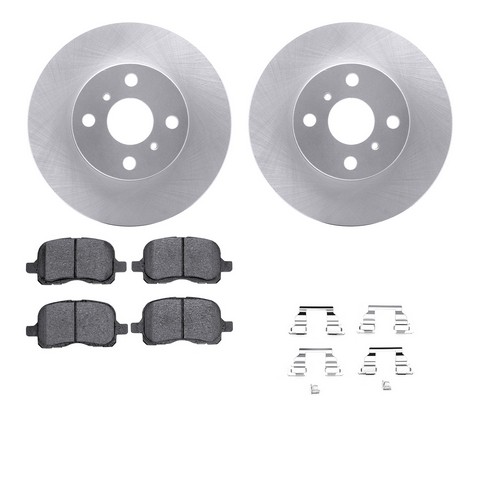Dynamic Friction Company Disc Brake Kit P/N:4512-76114