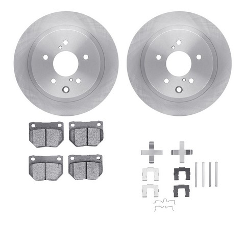 Dynamic Friction Company Disc Brake Kit P/N:6512-67248