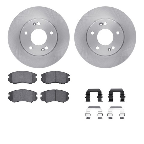 Dynamic Friction Company Disc Brake Kit P/N:6512-21086