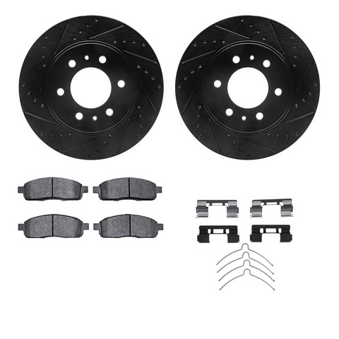 Dynamic Friction Company Disc Brake Kit P/N:8512-54159