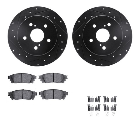 Dynamic Friction Company Disc Brake Kit P/N:8512-75034