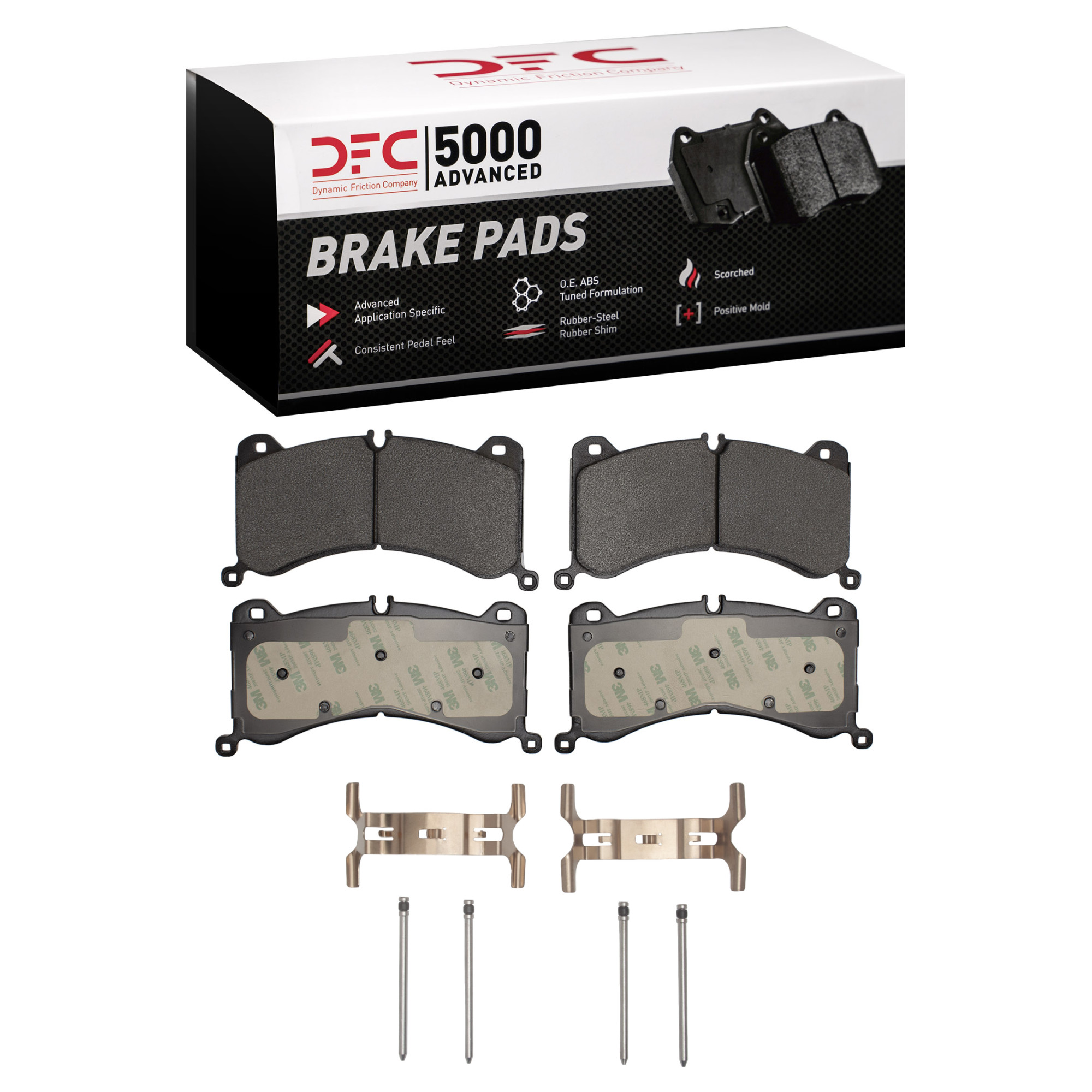 Dynamic Friction Company Disc Brake Pad Set P/N:1551-2321-01