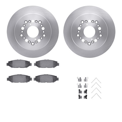 Dynamic Friction Company Disc Brake Kit P/N:6512-75049