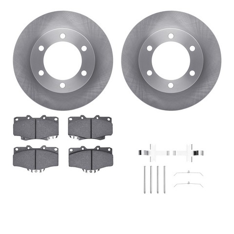 Dynamic Friction Company Disc Brake Kit P/N:6512-76623