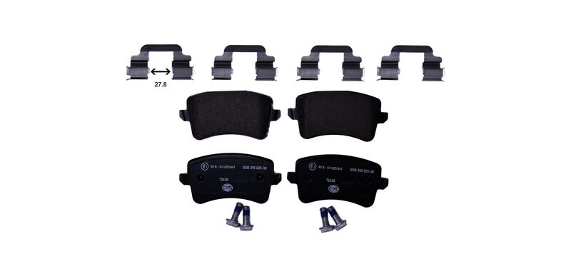 BRAKE PAD SET  DISC BRAKE