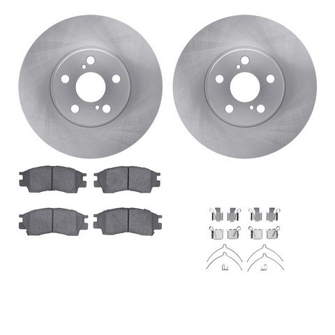 Dynamic Friction Company Disc Brake Kit P/N:6512-76368