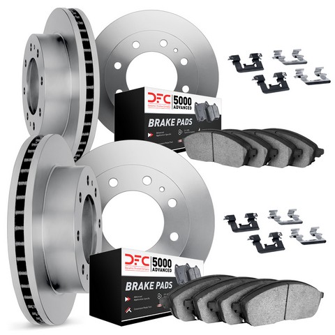 Dynamic Friction Company Disc Brake Kit P/N:6514-48011