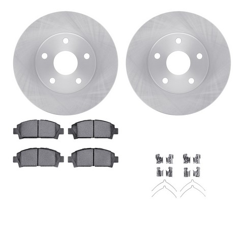Dynamic Friction Company Disc Brake Kit P/N:6512-76362