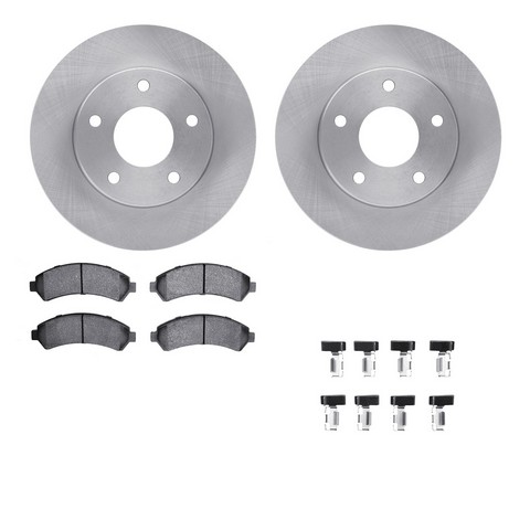 Dynamic Friction Company Disc Brake Kit P/N:6512-48237