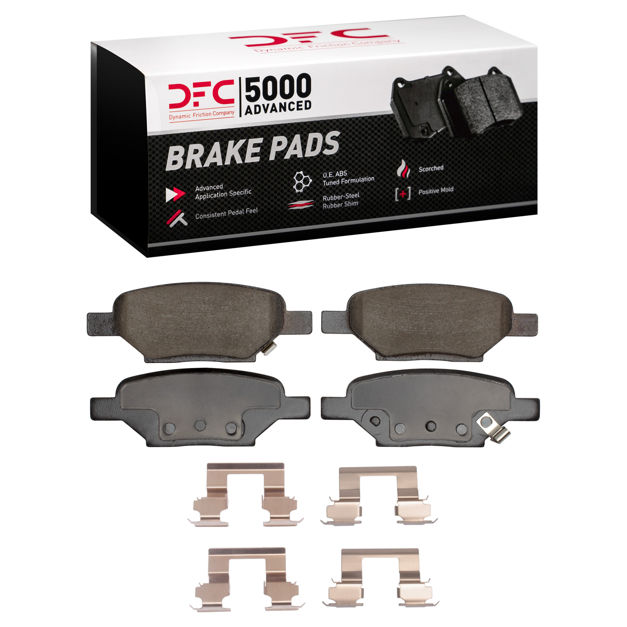 Dynamic Friction Company Disc Brake Pad Set P/N:1551-1033-01