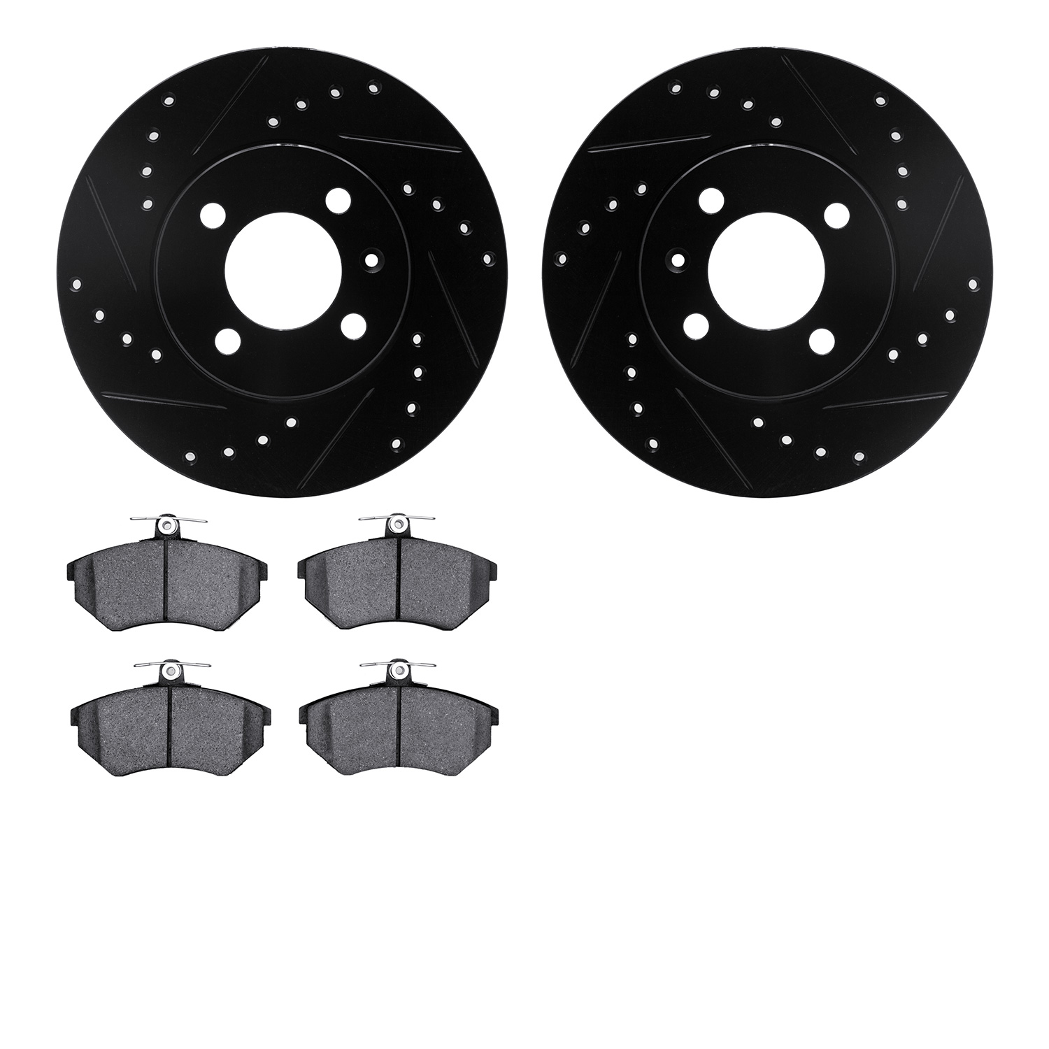 Dynamic Friction Company Disc Brake Kit P/N:8502-74007
