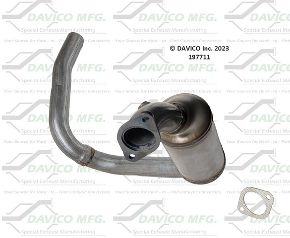 Davico Mfg Catalytic Converter-Direct Fit P/N:197711