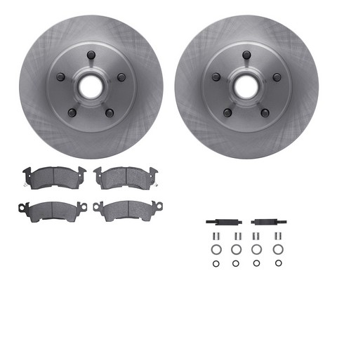 Dynamic Friction Company Disc Brake Kit P/N:6512-47280