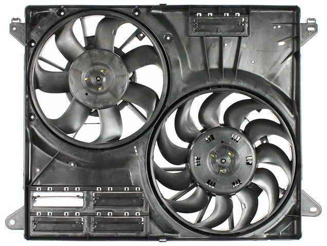 Agility Autoparts Dual Radiator and Condenser Fan Assembly P/N:6010343