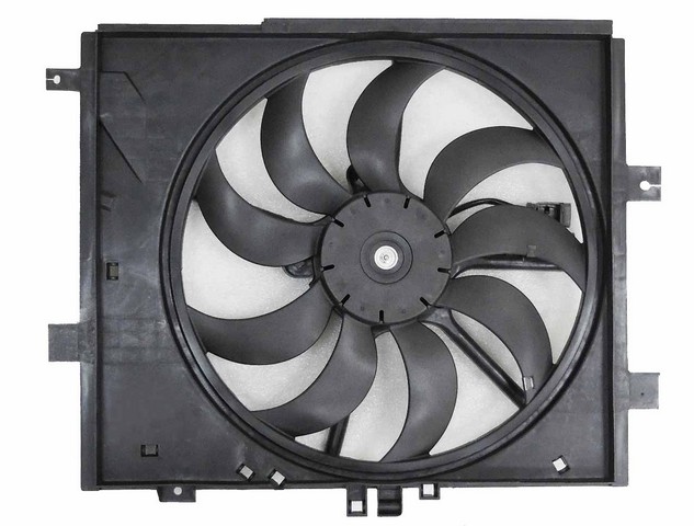 Agility Autoparts Dual Radiator and Condenser Fan Assembly P/N:6010026