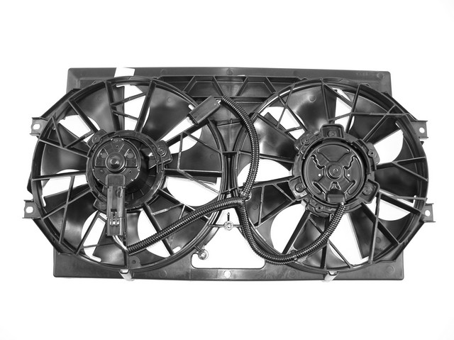 Agility Autoparts Dual Radiator and Condenser Fan Assembly P/N:6017117