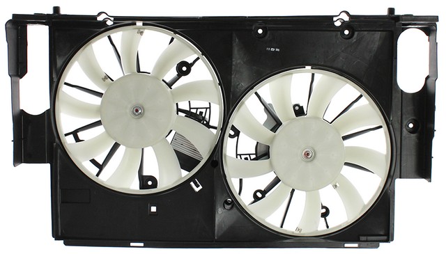 Agility Autoparts Dual Radiator and Condenser Fan Assembly P/N:6010344