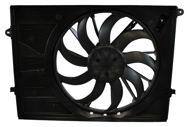 Agility Autoparts Dual Radiator and Condenser Fan Assembly P/N:6010464
