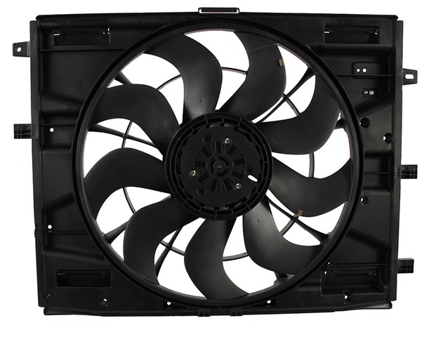 Agility Autoparts Dual Radiator and Condenser Fan Assembly P/N:6010538