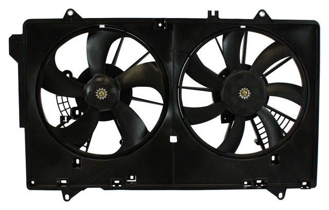 Agility Autoparts Dual Radiator and Condenser Fan Assembly P/N:6010502