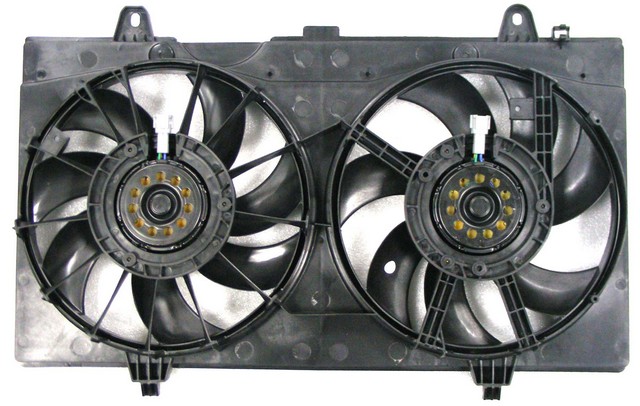 Agility Autoparts Dual Radiator and Condenser Fan Assembly P/N:6029145