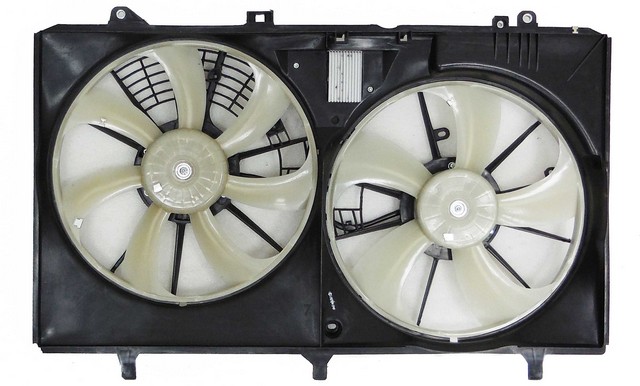 Agility Autoparts Dual Radiator and Condenser Fan Assembly P/N:6010014