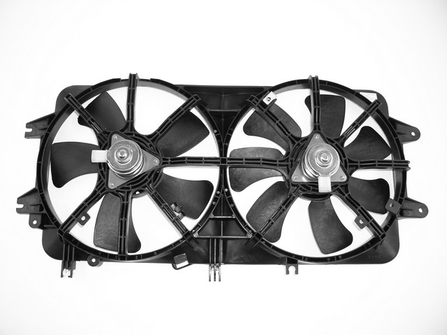 Agility Autoparts Dual Radiator and Condenser Fan Assembly P/N:6028115