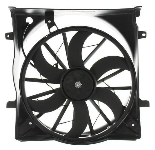 Agility Autoparts Dual Radiator and Condenser Fan Assembly P/N:6010282