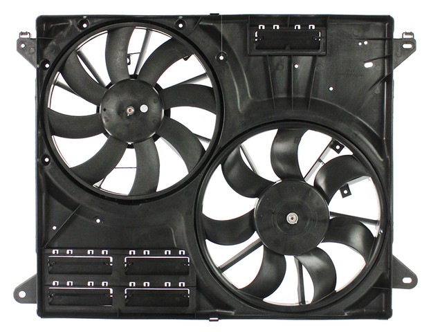 Agility Autoparts Dual Radiator and Condenser Fan Assembly P/N:6010285