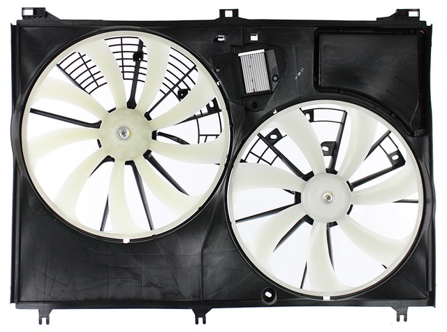 Agility Autoparts Dual Radiator and Condenser Fan Assembly P/N:6010331