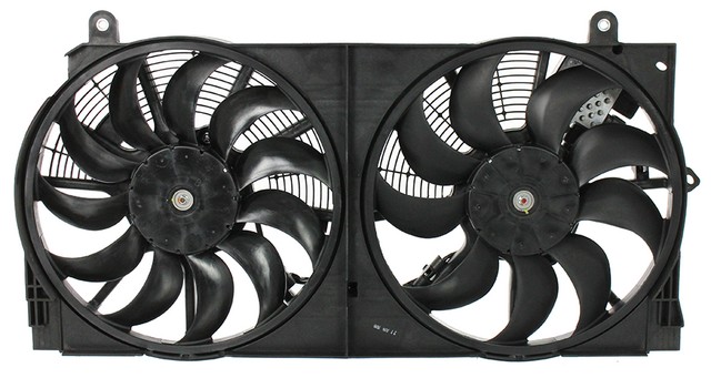 Agility Autoparts Dual Radiator and Condenser Fan Assembly P/N:6010324