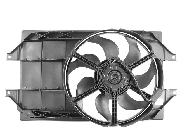 Agility Autoparts Dual Radiator and Condenser Fan Assembly P/N:6017113