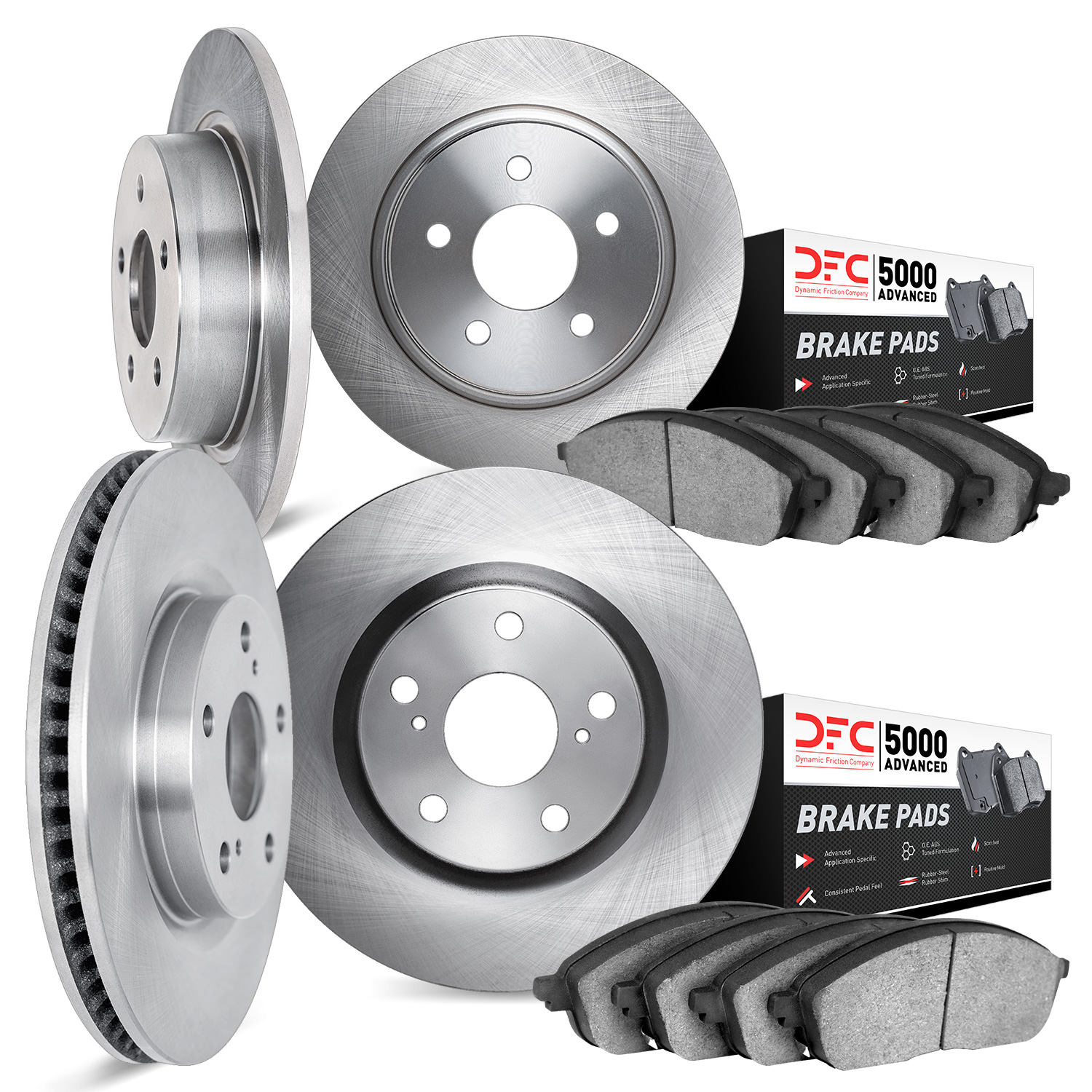 Dynamic Friction Company Disc Brake Kit P/N:6504-55166