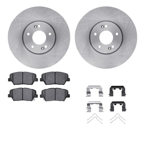 Dynamic Friction Company Disc Brake Kit P/N:6512-21161
