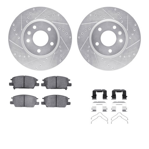 Dynamic Friction Company Disc Brake Kit P/N:7512-45033