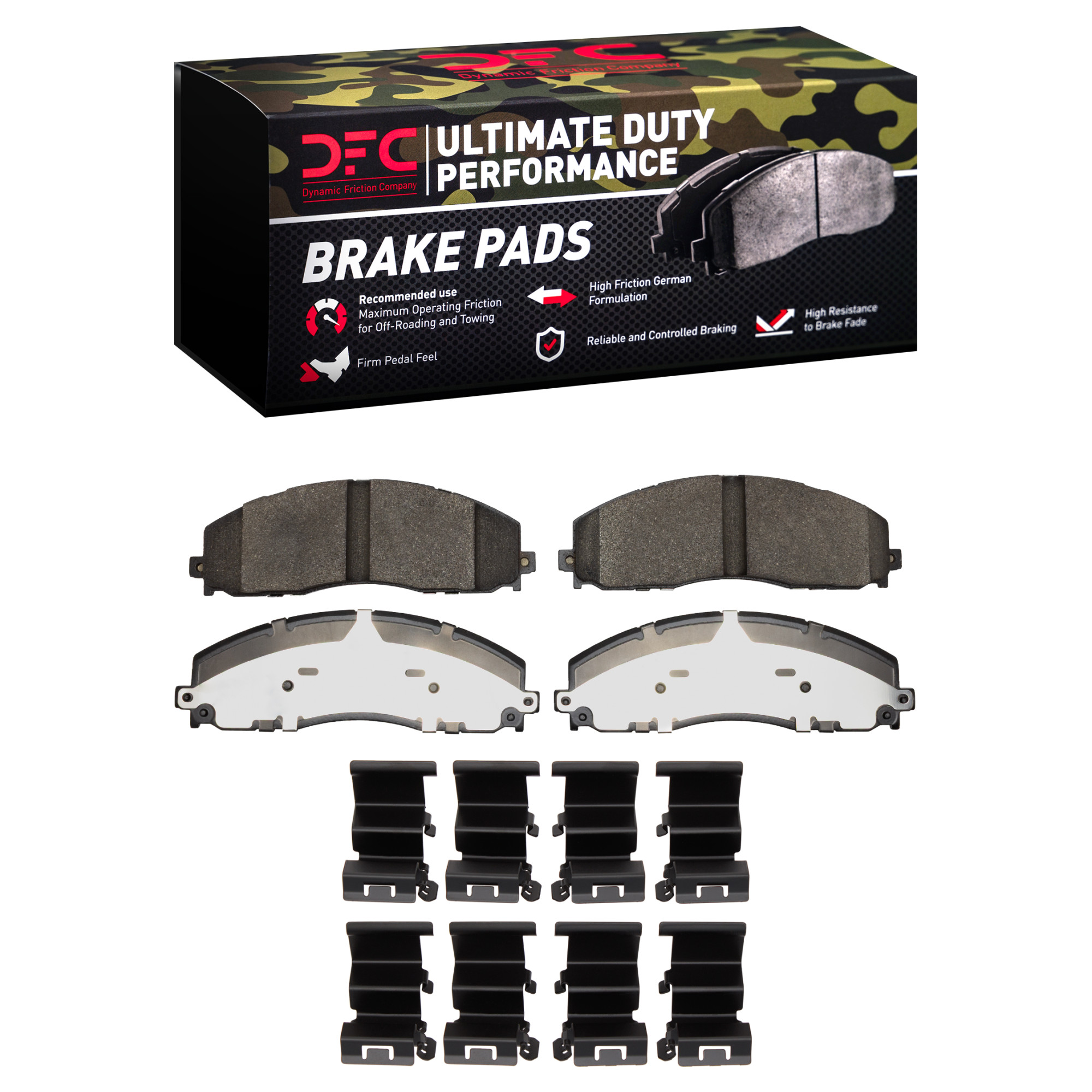 Dynamic Friction Company Disc Brake Pad Set P/N:1400-1680-01