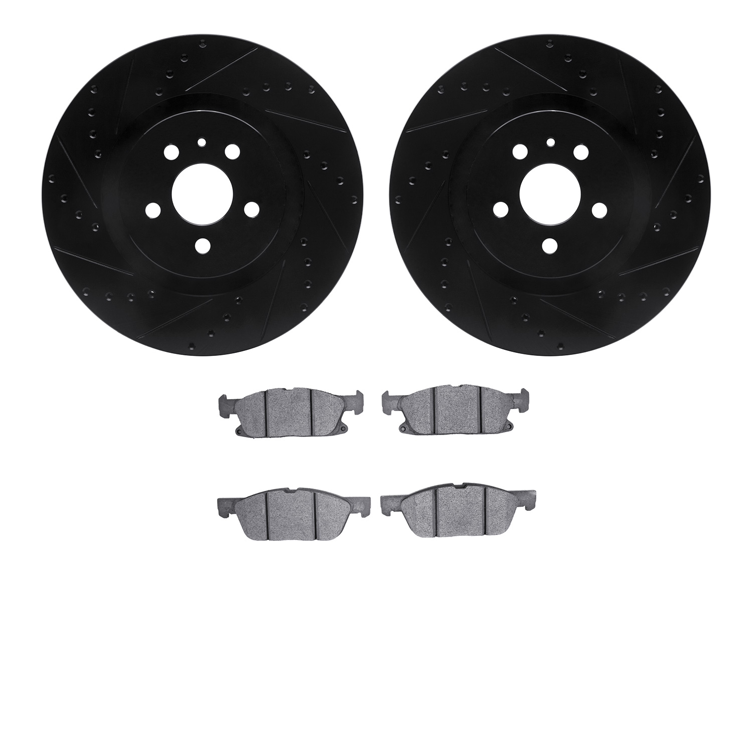 Dynamic Friction Company Disc Brake Kit P/N:8502-55002