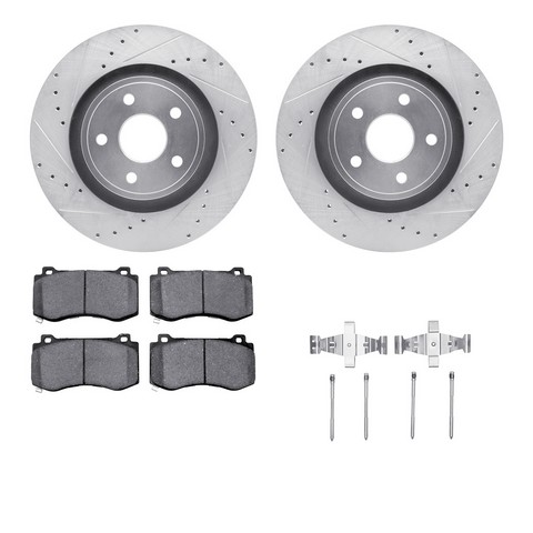 Dynamic Friction Company Disc Brake Kit P/N:7512-42029