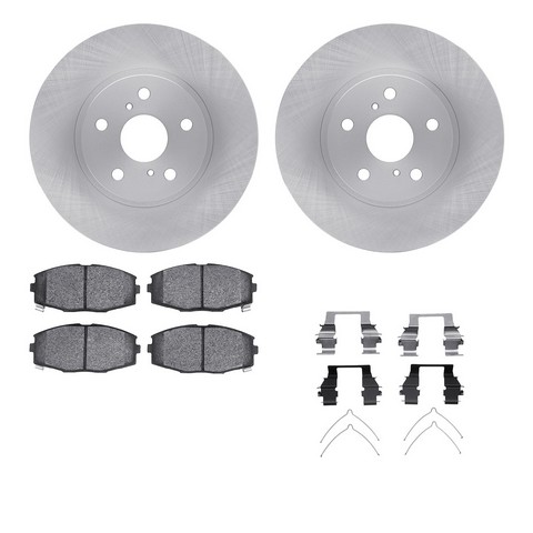 Dynamic Friction Company Disc Brake Kit P/N:6512-76230