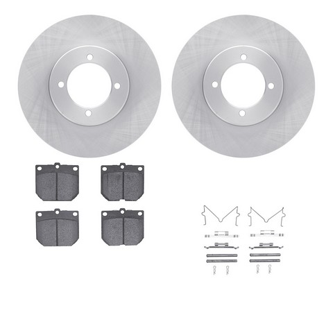 Dynamic Friction Company Disc Brake Kit P/N:6512-67121