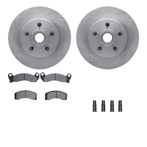 Dynamic Friction Company Disc Brake Kit P/N:6512-55014