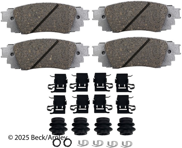 Beck/Arnley Disc Brake Pad Set P/N:085-7079