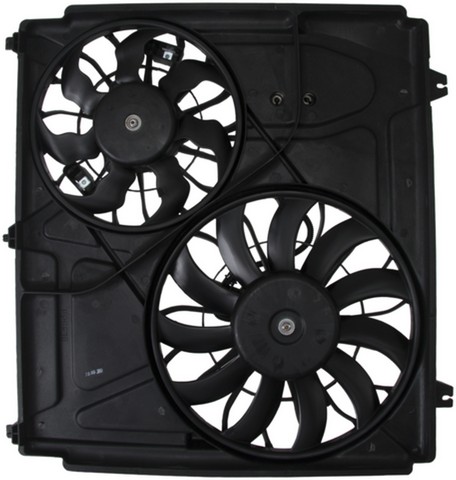 Four Seasons Dual Radiator and Condenser Fan Assembly P/N:75638