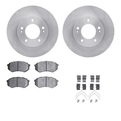 Dynamic Friction Company Disc Brake Kit P/N:6512-72071