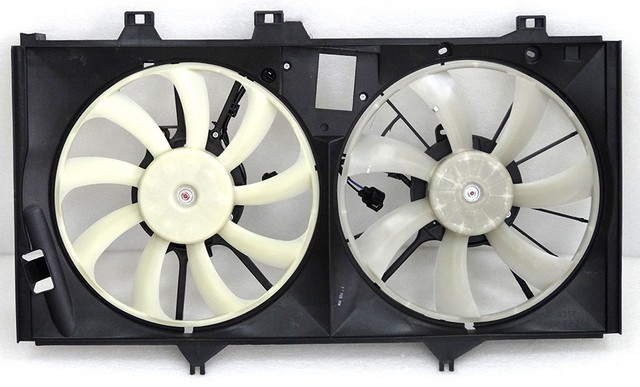 Agility Autoparts Dual Radiator and Condenser Fan Assembly P/N:6010072